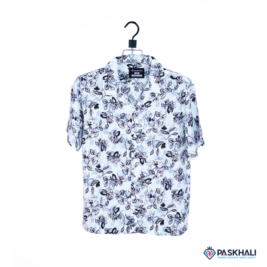 Paskhali Drop-Shoulder Hawaiian Shirt