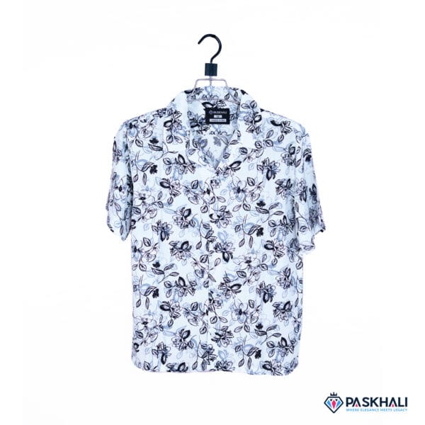 Paskhali Drop-Shoulder Hawaiian Shirt