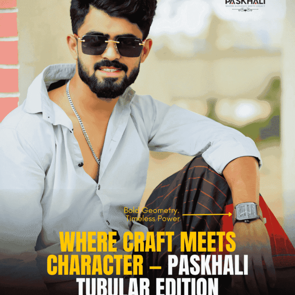 Paskhali x TUBULAR Skeleton Dial Men’s Watch