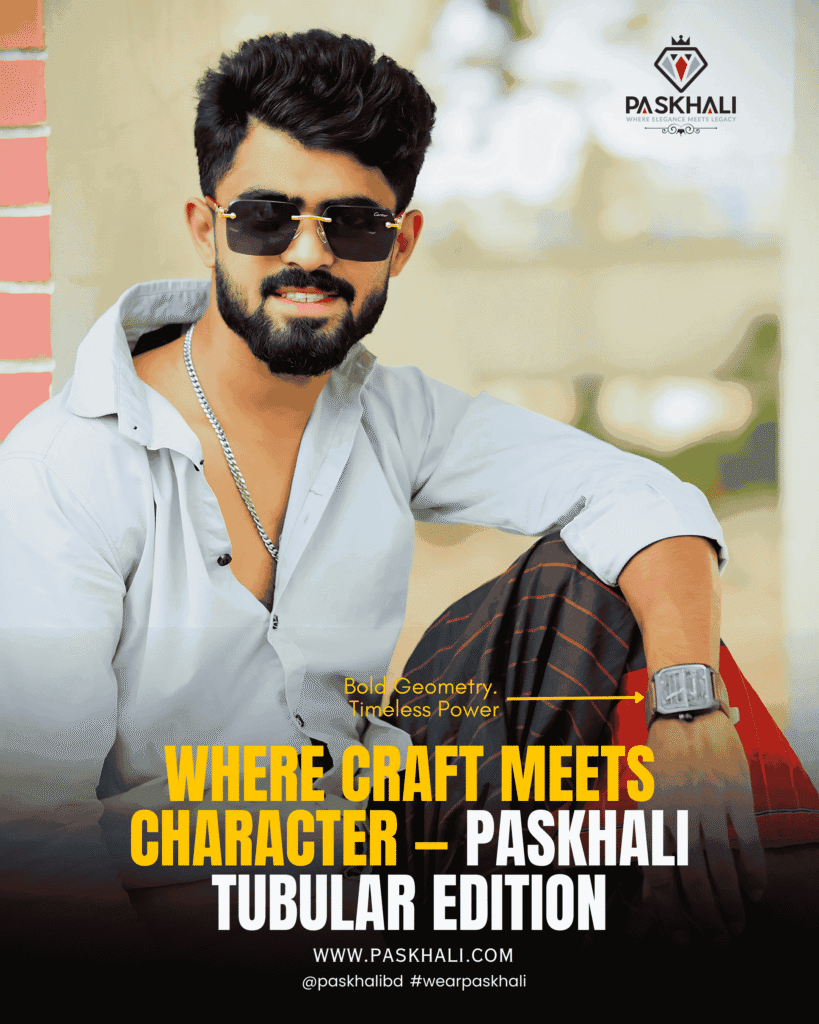 Paskhali x TUBULAR Skeleton Dial Men’s Watch