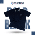 Paskhali Bold Black Polo T-Shirt