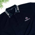 Paskhali Bold Black Polo T-Shirt