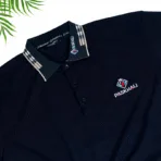 Paskhali Bold Black Polo T-Shirt
