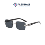 PASKHALI Luxury Rimless Panther Sunglass
