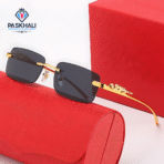 PASKHALI Classic Car Designer Rimless Sunglass - Image 2