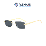 PASKHALI Luxury Rimless Dark Knight Sunglass - Image 2