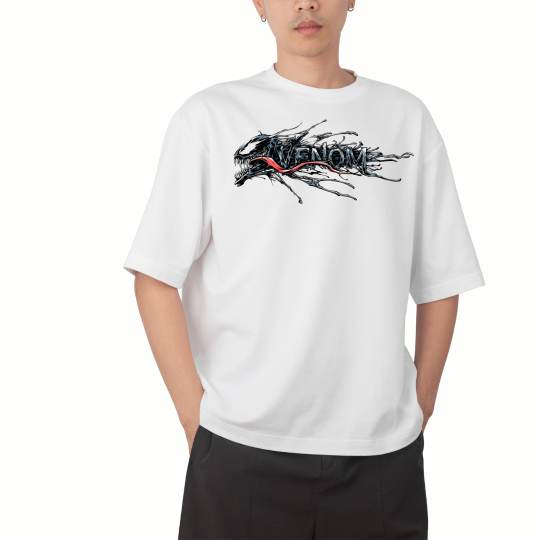 47 Limited Edition Paskhali Drop-Shoulder Tee | VENOM - Image 1